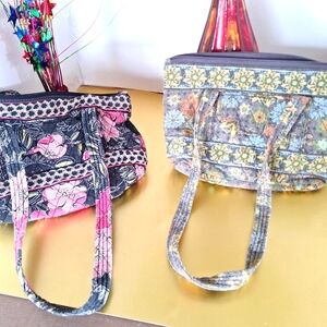 2 Tanya Lee quilted purses